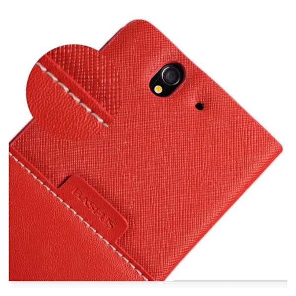 BASEUS Diary  väska till Sony Xperia Z  (Vit) Vit