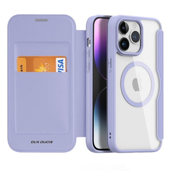 Dux Ducis iPhone 15 Pro Max Plånboksfodral Magsfae Skin X Pro