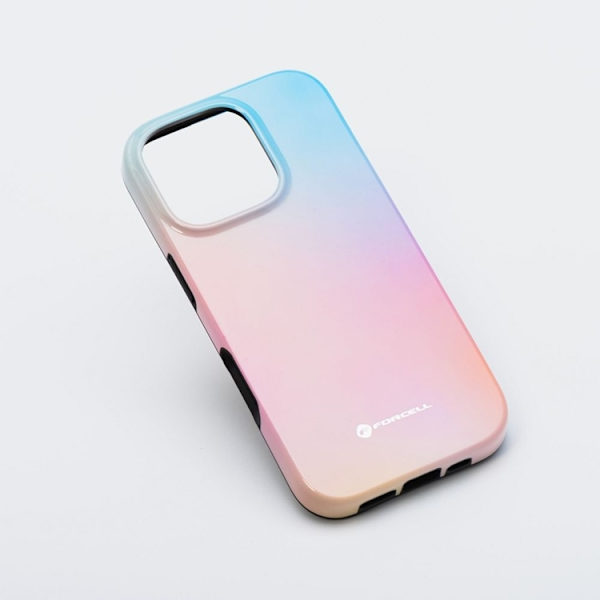 Forcell Mobilskal till iPhone 16 Plus MagSafe Mirage - Rosa Blå Rosa