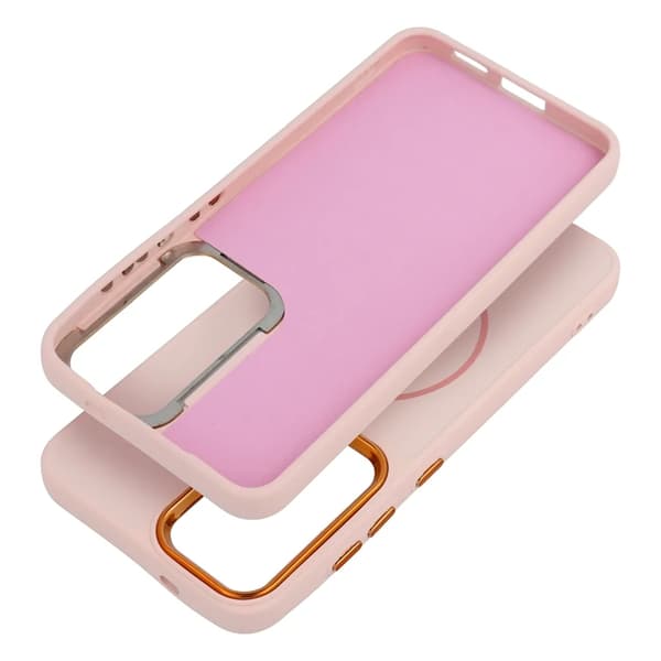 Telefontaske til Galaxy A16 Magsafe Ramme - Lyserød Rosa