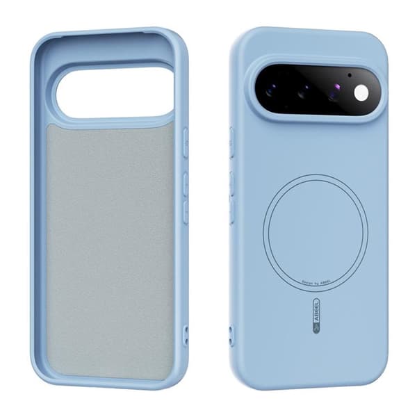 ABEEL Mobilskal för Google Pixel 11/11 Pro MagSafe Skin Touch Blå