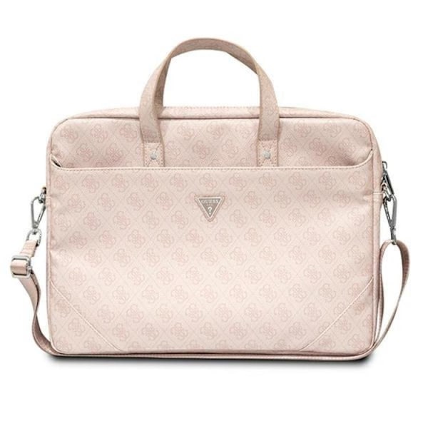 Guess Datorfodral 16" Triangle Logo - Rosa