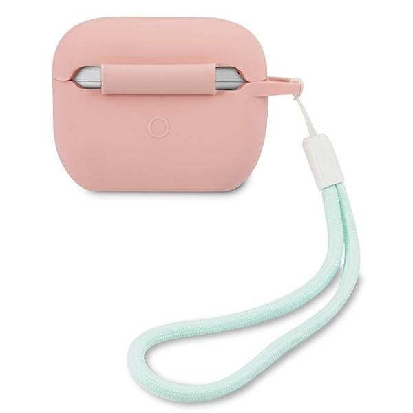Guess Skal AirPods Pro Silicone Vintage - Rosa/Grön Grön