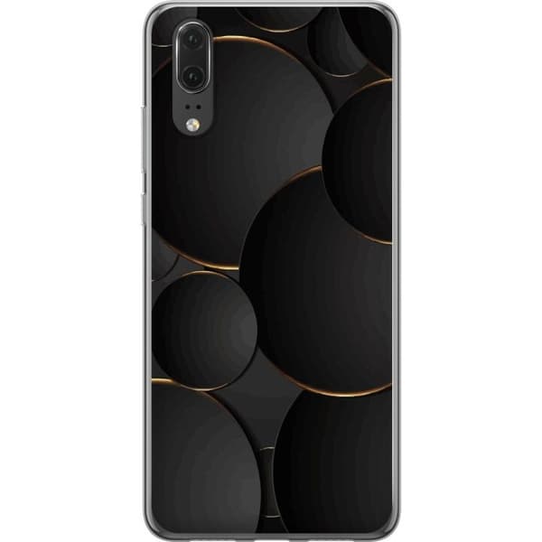 Mobilcover til Huawei P20 med Luksuriøse Cirkler
