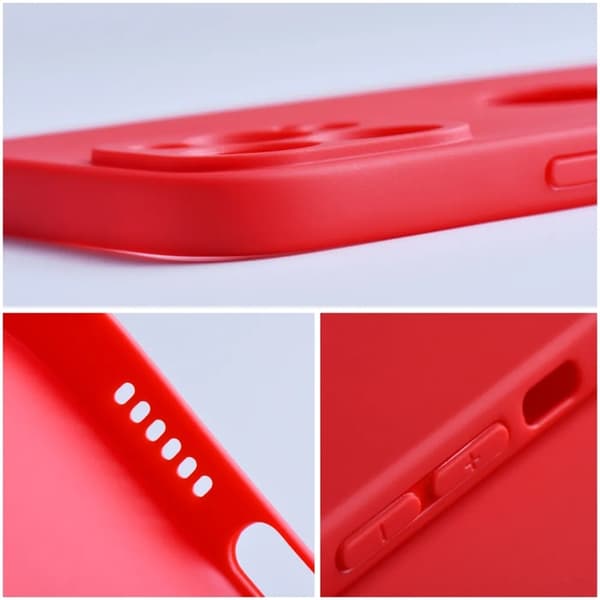 Telefontaske til Xiaomi Redmi Note 14 Pro 4G Soft - Rød Röd