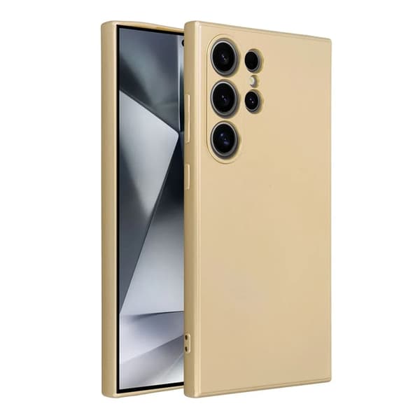 Mobilskal till Galaxy S24 Ultra Metallic - Guld Guld