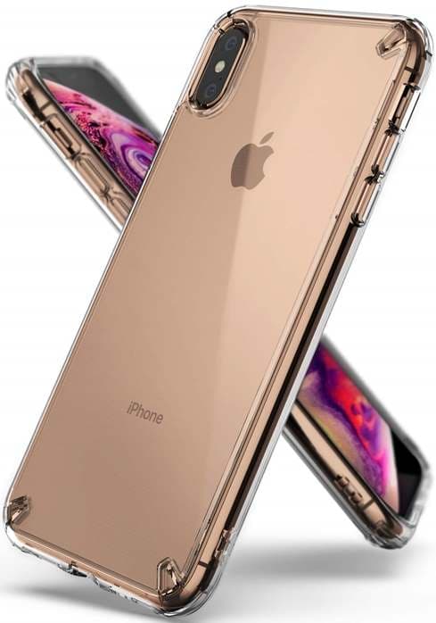 Ringke Fusion Shock Absorption Skal till iPhone XS Max - Clear Transparent