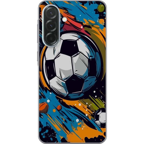Mobilskal till Samsung Galaxy A36 med Fotbollar