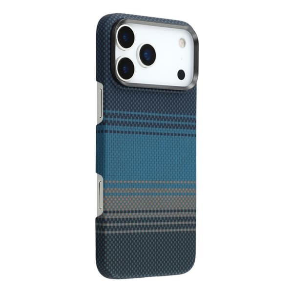 Mobilskal till iPhone 17 Pro MagSafe Aramid Fiber Gradient Blå