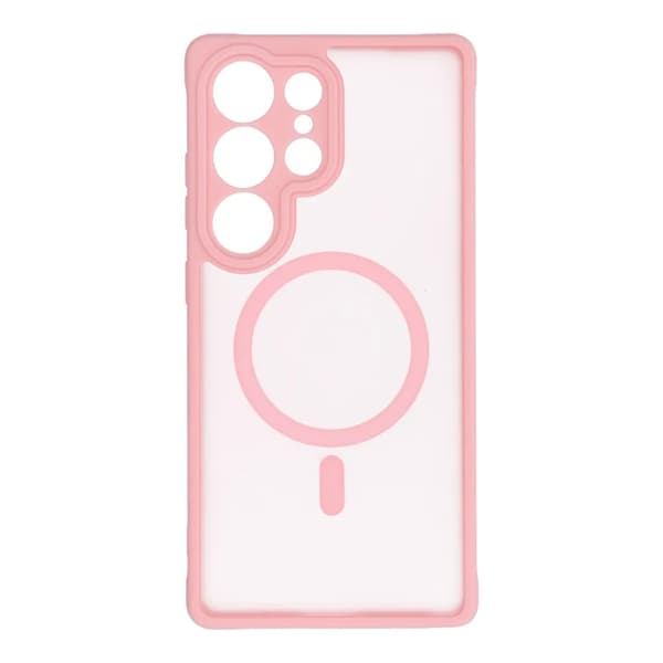 Mobilskal till Galaxy S24 FE MagSafe Full Matte - Ljusrosa Rosa
