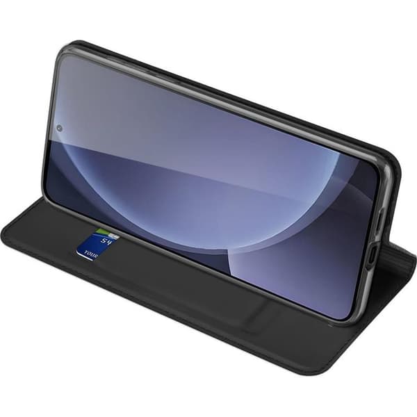 DUX DUCIS Skin Pro Galaxy S25 Plånboksfodral PU Läder - Svart Svart