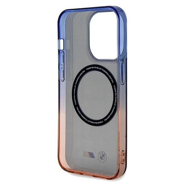 BMW Mobilskal till iPhone 15 Pro Max MagSafe Gradient Bumper - Grå