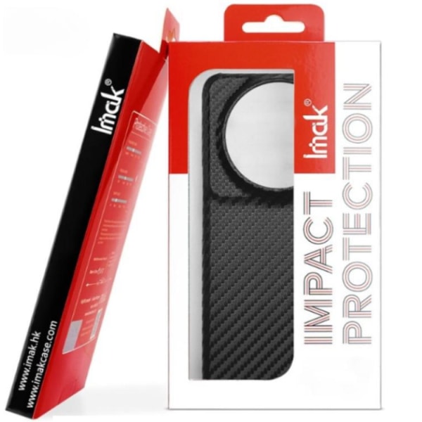 IMAK Sony Xperia 5 IV Shell Carbon Fiber Ruiyi - musta