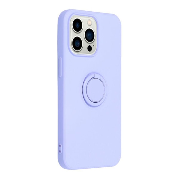 Forcell iPhone 14 Pro Shell silikonirengas violetti