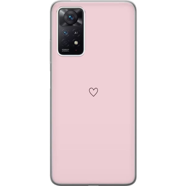Mobilskal till Xiaomi Redmi Note 11 Pro med Litet Hjärta