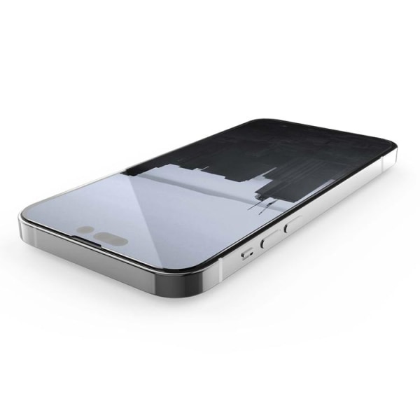 Raptic iPhone 14 Pro skærmbeskytter i hærdet glas fuld