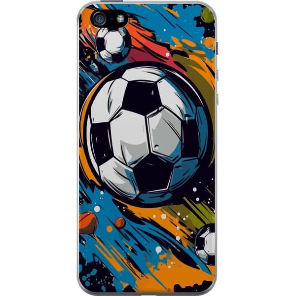 Mobilskal till Apple iPhone 5 med Fotbollar
