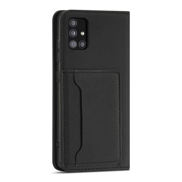Xiaomi Redmi Note 11 -lompakkokotelon magneettiteline - musta
