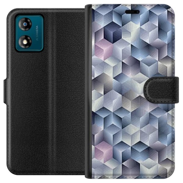 Plånboksfodral till Motorola Moto E13 med Cyklon