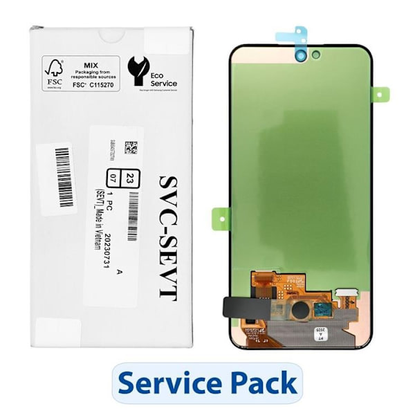 SAMSUNG A35 5G Skärm med LCD-display ServicePack A356B
