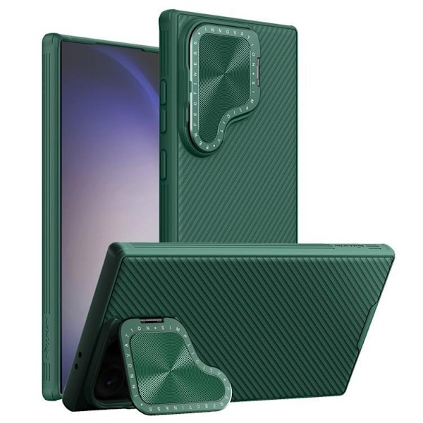 Nillkin Galaxy S24 Plus Mobilskal Magsafe CamShield Prop - Grön