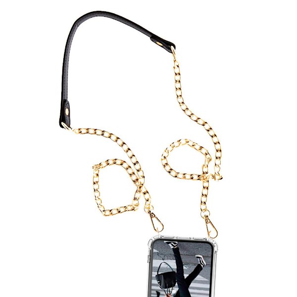 Boom Axelrem Chain/Strap - Svart Svart