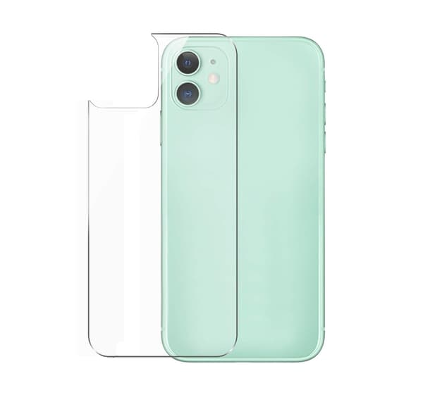 Hærdet glas skærmbeskyttelse til mobilens bagside iPhone 11 Pro Max Transparent