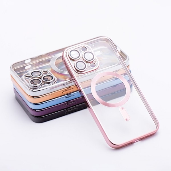 iPhone 15 Pro Max Mobilskal Magsafe Electro - Guld Rose