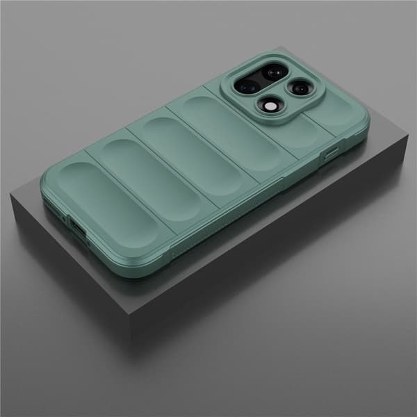 Mobilskal till OnePlus 15 5G Anti-Drop Soft TPU Rugged - Grön Grön
