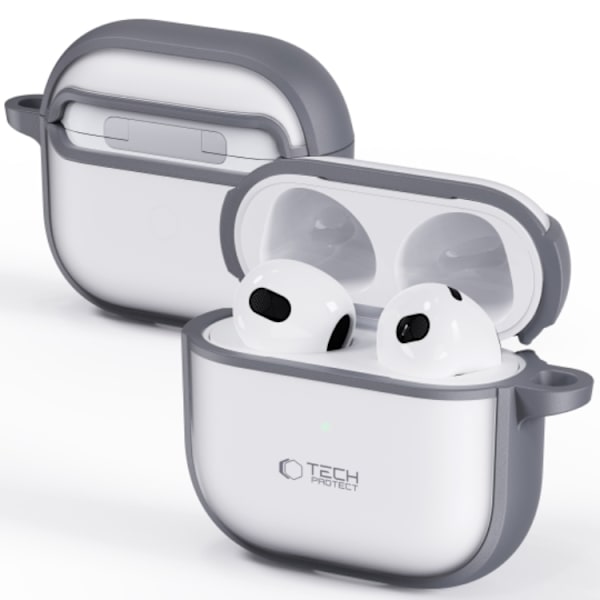 Tech-Protect Airpods 4 Skal Magsafe - Matte Grå Grå
