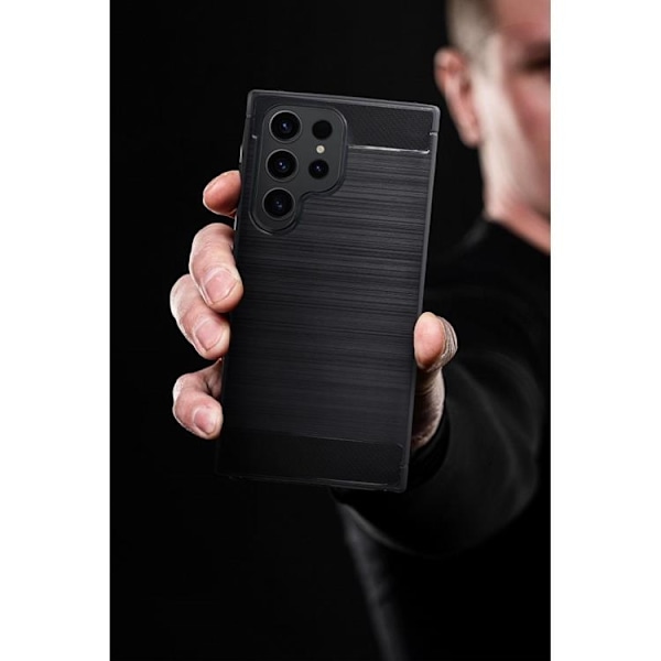 Galaxy A55 5G Mobilskal Carbon - Svart Svart