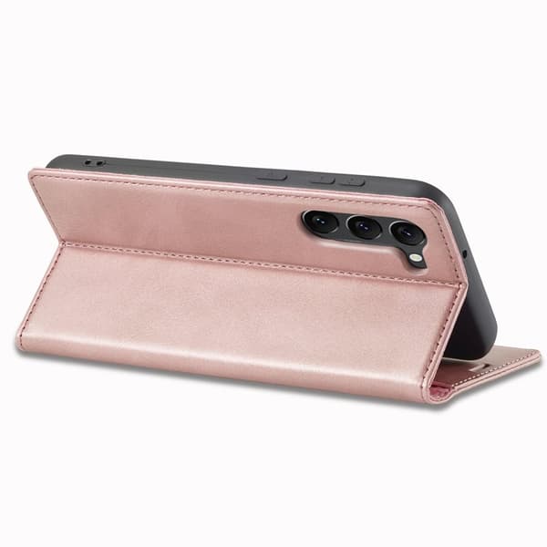LC.IMEEKE Samsung Galaxy S23+ Plånboksfodral Konstläder - Rosa