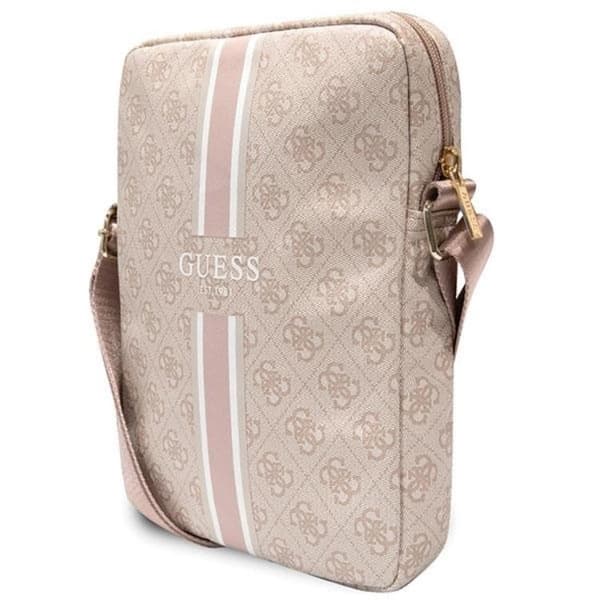 Guess Tabletetui 10" Stripes - Lyserød Rosa