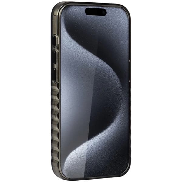 Audi iPhone 15 Pro Max -kännykkäkuori Magsafe IML Big Logo - Musta Black