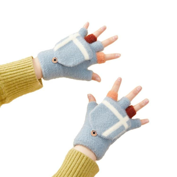 Miltenki Vinter Touchvantar/Handskar - Blå Svart