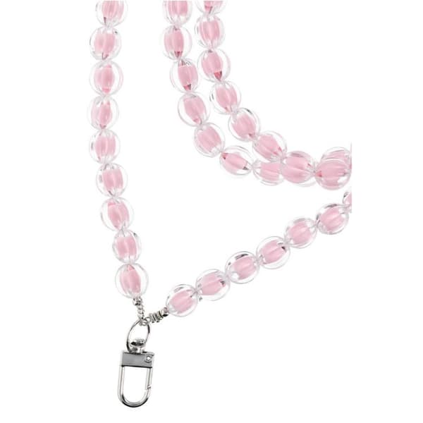 Colorful Halsbandsrem för mobiler längd 120 cm - LjusRosa Rosa