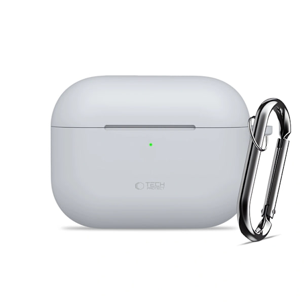 Tech-Protect Apple Airpods Pro 3 Skal Silikon Hook - Crayon Grå Grå