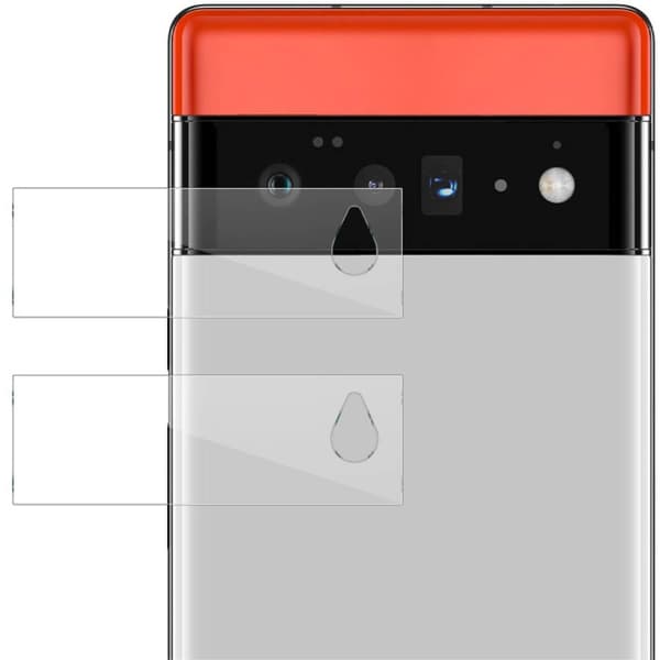 [2-Pack] Imak Härdat Glas Kameralinsskydd till Google Pixel 6 Pro Transparent