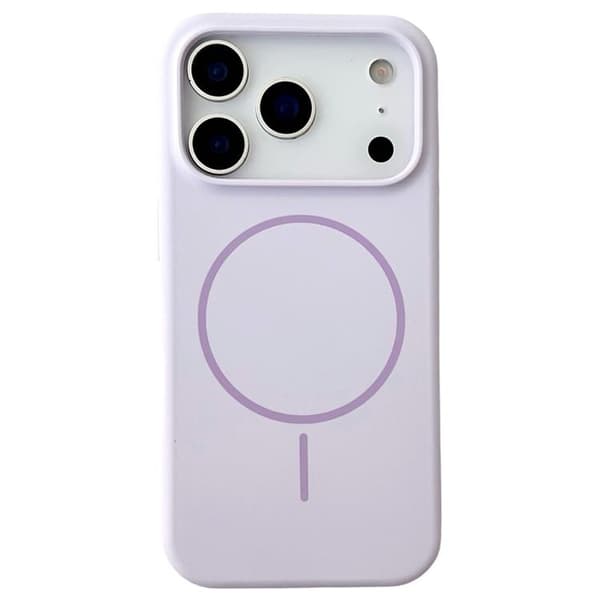 Mobilskal till iPhone 17 Pro MagSafe Silikon Anti Drop - Lila