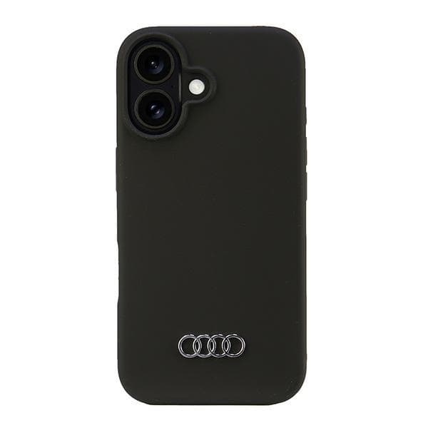 Audi Mobilskal till iPhone 16 Silikon - Svart Svart