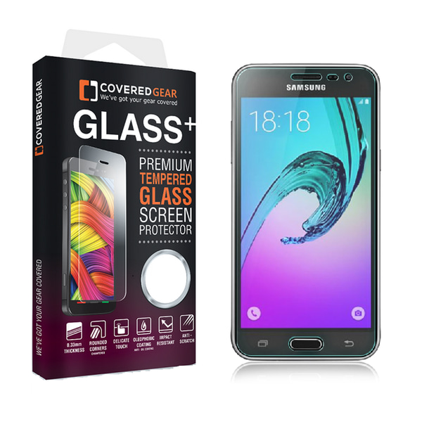 CoveredGear härdat glas skärmskydd till Samsung Galaxy J3 (2016)