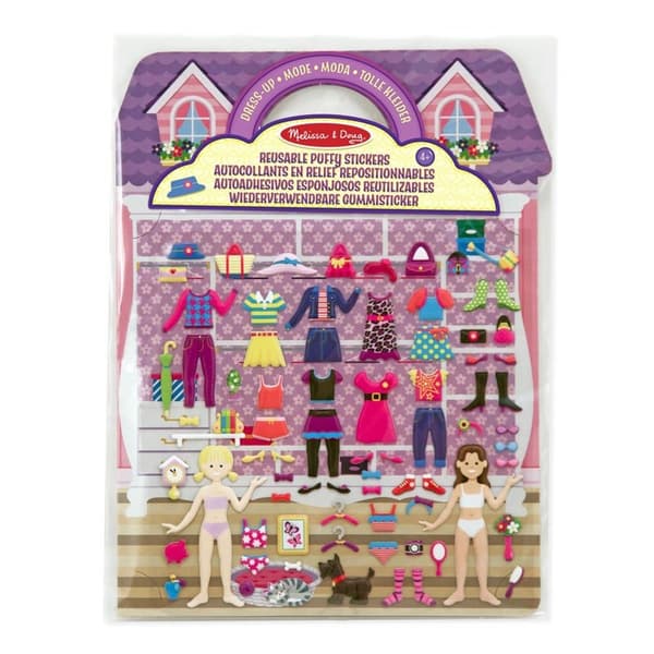MND Reusable Puffy Stickers Playset Dress-Up