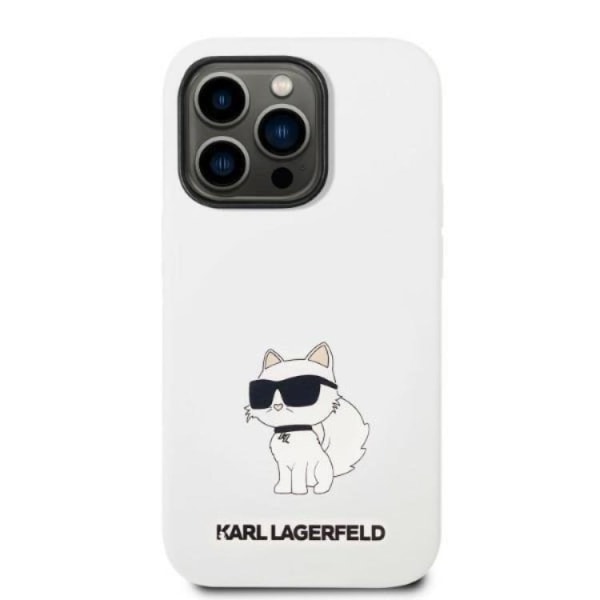Karl Lagerfeld Magsafe iPhone 14 Pro Max Skal Choupette Silicone