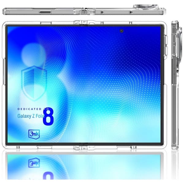 3mk Skal För Galaxy Z Fold 8 Armor - Clear Transparent