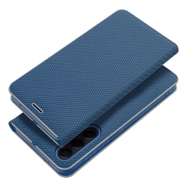 Xiaomi Redmi Note 14 4G Plånboksfodral Luna Carbon - Blå Blå