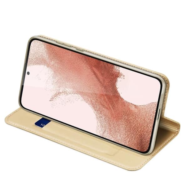 Dux Ducis Galaxy S23 Plus Pungetui Skin Series - Guld Guld