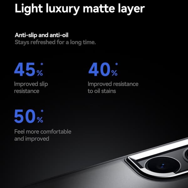 SULADA Mobilskal till Galaxy S24+ PC+TPU Stöttålig Matt Grå