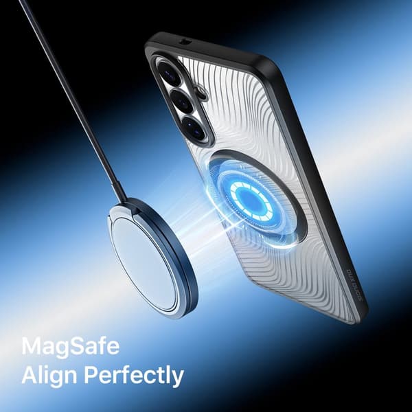 Dux Ducis Mobilskal för Samsung Galaxy S26 Plus Magnetiskt PC + TPU - Svart