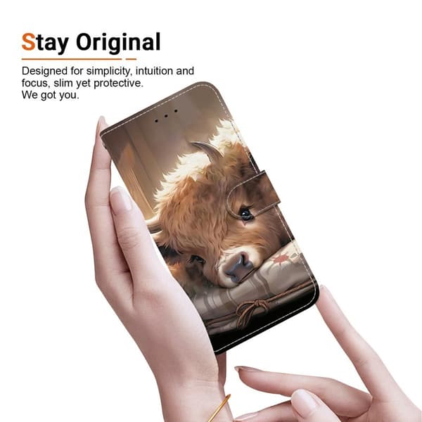 Plånboksfodral för Samsung Galaxy S26 Plus Konstläder Ställ - Kalv