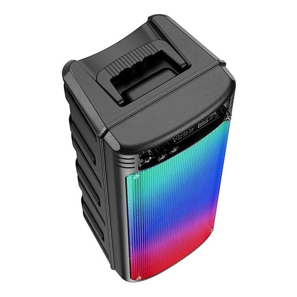 Hoco Trådlös Högtalare Bluetooth Med Trådbunden Mikrofon BS52 - Svart Black